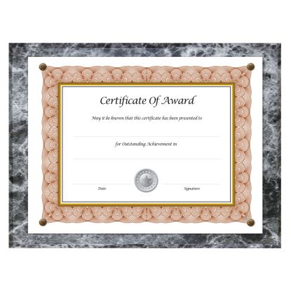 Award-A-Plaque Document Holder, Acrylic/Plastic, 10-1/2 x 13, Black1