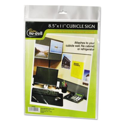 Clear Plastic Sign Holder, All-Purpose, 8.5 x 111