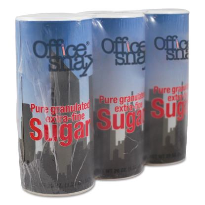 Reclosable Canister of Sugar, 20 oz, 3/Pack1