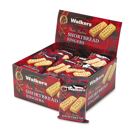 Shortbread Cookies, 2/Pack, 24 Packs/Box1