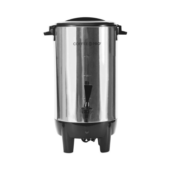 30-Cup Percolating Urn, Stainless Steel1