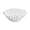 Basket Filters for Drip Coffeemakers, 10 to 12 Cup Size, White, 200/Pack1