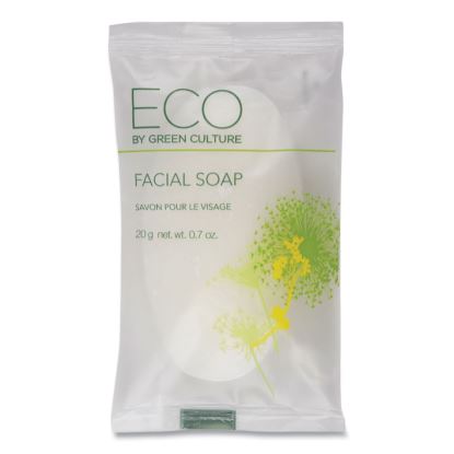 Facial Soap Bar, Clean Scent, 0.71 oz Pack, 500/Carton1