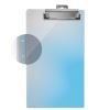 Plastic Clipboards with 12" Ruler Markings, 0.5" Clip Capacity, Holds 8.5 x 11 Sheets, Clear2