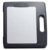 Portable Dry Erase Clipboard Case, 0.5" Clip Capacity, Holds 8.5 x 11 Sheets, Charcoal2