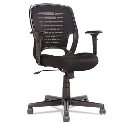 Swivel/Tilt Mesh Task Chair, Supports Up to 250 lb, 17.71" to 21.65" Seat Height, Black1