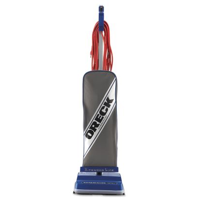 XL Upright Vacuum, 12" Cleaning Path, Gray/Blue1