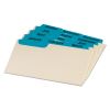Manila Index Card Guides with Laminated Tabs, 1/3-Cut Top Tab, January to December, 3 x 5, Manila, 12/Set1