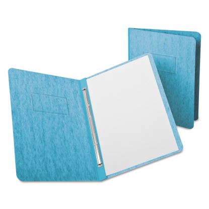 Heavyweight PressGuard and Pressboard Report Cover w/Reinforced Side Hinge, 2-Prong Fastener, 3" Cap, 8.5 x 11,  Light Blue1