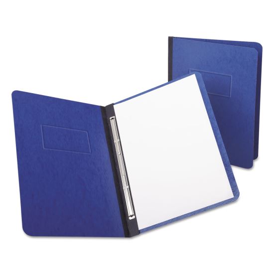 Heavyweight PressGuard and Pressboard Report Cover w/Reinforced Side Hinge, 2-Prong Fastener, 3" Cap., 8.5 x 11, Dark Blue1