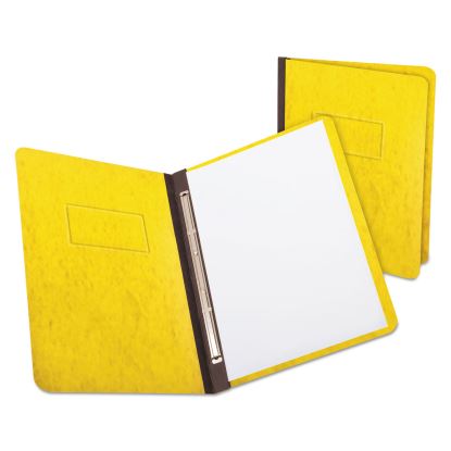 Heavyweight PressGuard and Pressboard Report Cover w/ Reinforced Side Hinge, 2-Prong Metal Fastener, 3" Cap, 8.5 x 11, Yellow1
