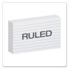 Ruled Index Cards, 3 x 5, White, 100/Pack2