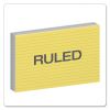 Ruled Index Cards, 5 x 8, Blue/Violet/Canary/Green/Cherry, 100/Pack2