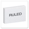 Ruled Index Cards, 4 x 6, White, 100/Pack2