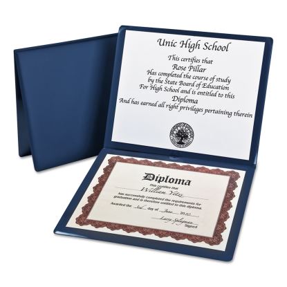 Diploma Cover, 12 1/2 x 10 1/2, Navy1