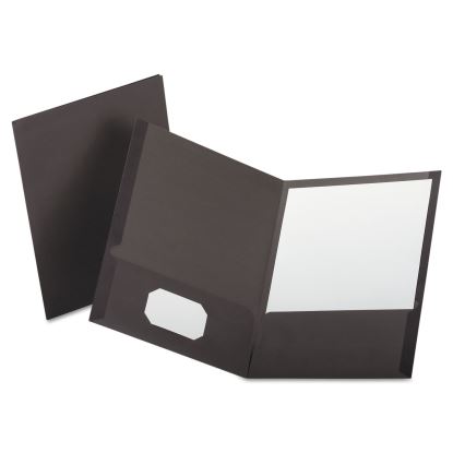 Linen Finish Twin Pocket Folders, 100-Sheet Capacity, 11 x 8.5, Light Gray, 25/Box1