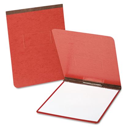 PressGuard Report Cover with Reinforced Top Hinge, Two-Prong Metal Fastener, 2" Capacity, 8.5 x 11, Red/Red1