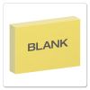 Unruled Index Cards, 4 x 6, Canary, 100/Pack2