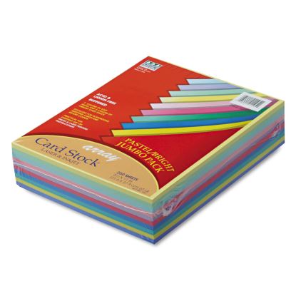 Array Card Stock, 65lb, 8.5 x 11, Assorted, 250/Pack1