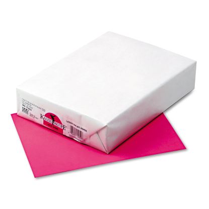 Kaleidoscope Multipurpose Colored Paper, 24lb, 8.5 x 11, Hot Pink, 500/Ream1
