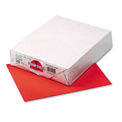 Kaleidoscope Multipurpose Colored Paper, 24lb, 8.5 x 11, Rojo Red, 500/Ream1