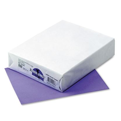 Kaleidoscope Multipurpose Colored Paper, 24 lb Bond Weight, 8.5 x 11, Violet, 500/Ream1