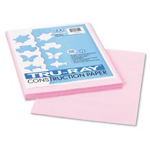 Tru-Ray Construction Paper, 76lb, 9 x 12, Pink, 50/Pack1