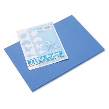 Tru-Ray Construction Paper, 76lb, 12 x 18, Blue, 50/Pack1