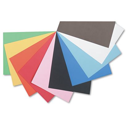 Tru-Ray Construction Paper, 76 lb Text Weight, 12 x 18, Assorted Standard Colors, 50/Pack1