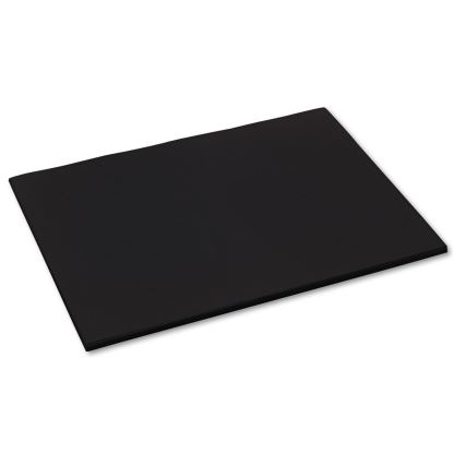 Tru-Ray Construction Paper, 76lb, 18 x 24, Black, 50/Pack1