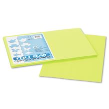 Tru-Ray Construction Paper, 76lb, 12 x 18, Brilliant Lime, 50/Pack1