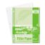 Ecology Filler Paper, 3-Hole, 8.5 x 11, Medium/College Rule, 150/Pack1