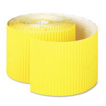 Bordette Decorative Border, 2.25" x 50 ft Roll, Canary1