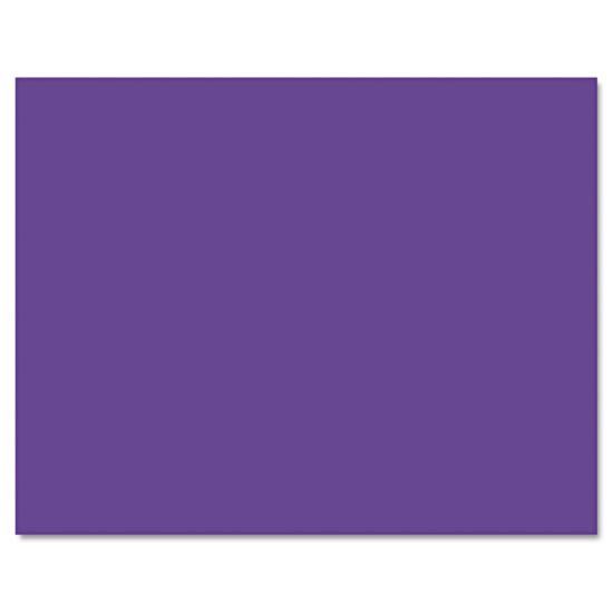 Four-Ply Railroad Board, 22 x 28, Purple, 25/Carton1