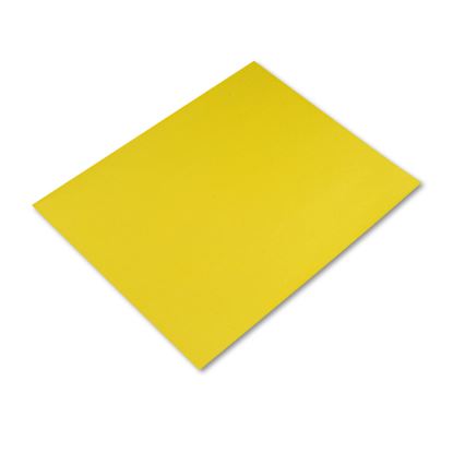 Four-Ply Railroad Board, 22 x 28, Lemon Yellow, 25/Carton1