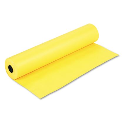 Rainbow Duo-Finish Colored Kraft Paper, 35 lb Wrapping Weight, 36" x 1,000 ft, Canary1