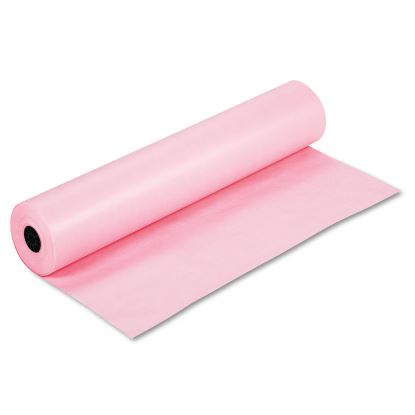 Rainbow Duo-Finish Colored Kraft Paper, 35 lb Wrapping Weight, 36" x 1,000 ft, Pink1