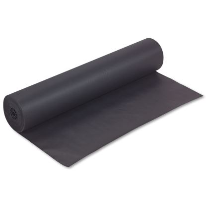 Rainbow Duo-Finish Colored Kraft Paper, 35 lb Wrapping Weight, 36" x 1,000 ft, Black1