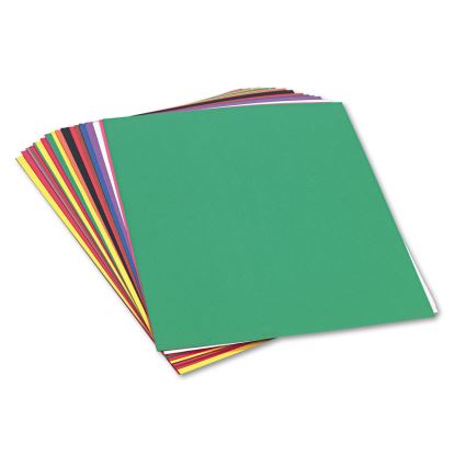 Construction Paper, 58 lb Text Weight, 18 x 24, Assorted, 50/Pack1