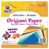 Origami Paper, 30lb, 9 x 9, Assorted Bright Colors, 40/Pack2