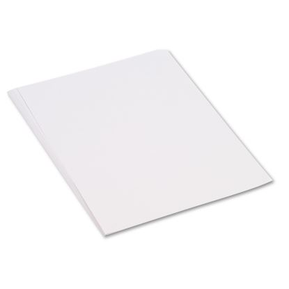 Construction Paper, 58 lb Text Weight, 18 x 24, White, 50/Pack1