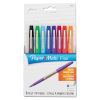 Flair Felt Tip Porous Point Pen, Stick, Extra-Fine 0.4 mm, Assorted Ink and Barrel Colors, 8/Pack2