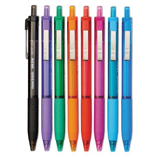 InkJoy 300 RT Ballpoint Pen Retractable, Medium 1 mm, Assorted Ink and Barrel Colors, 8/Pack1