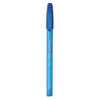 InkJoy 100 Ballpoint Pen, Stick, Medium 1 mm, Blue Ink, Blue Barrel, Dozen1