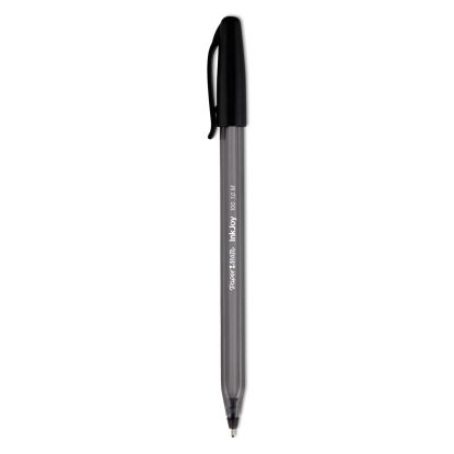 InkJoy 100 Ballpoint Pen, Stick, Medium 1 mm, Black Ink, Black Barrel, Dozen1