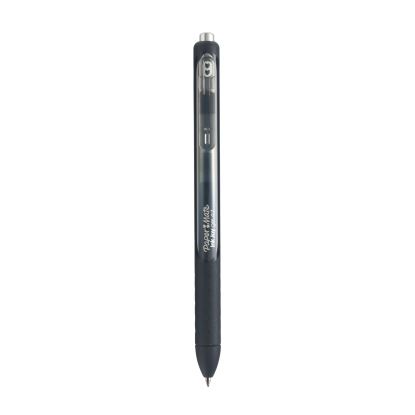 InkJoy Gel Pen, Retractable, Medium 0.7 mm, Black Ink, Black Barrel, Dozen1