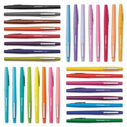 Flair Candy Pop Porous Point Pen, Stick, Medium 0.7 mm, Assorted Ink and Barrel Colors, 36/Pack1