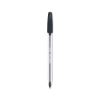 InkJoy 50ST Ballpoint Pen, Stick, Medium 1 mm, Black Ink, Clear Barrel, Dozen1