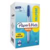 InkJoy 50ST Ballpoint Pen, Stick, Medium 1 mm, Blue Ink, White/Blue Barrel, 60/Pack2