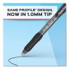 Profile Ballpoint Pen, Retractable, Medium 1 mm, Black Ink, Translucent Black Barrel, 36/Pack2